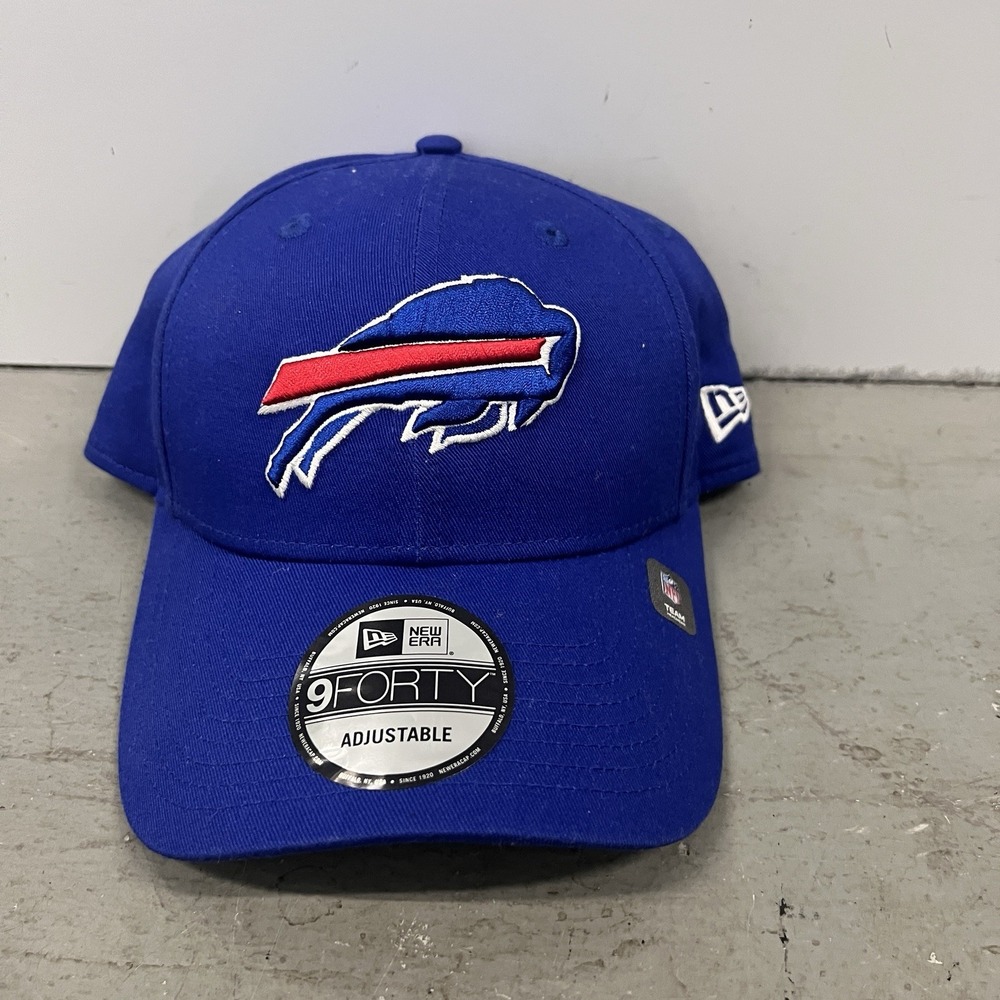 New Era Buffalo Bills 9FORTY Adjustable Baseball Cap Blue Red NFL‎ Team Hat